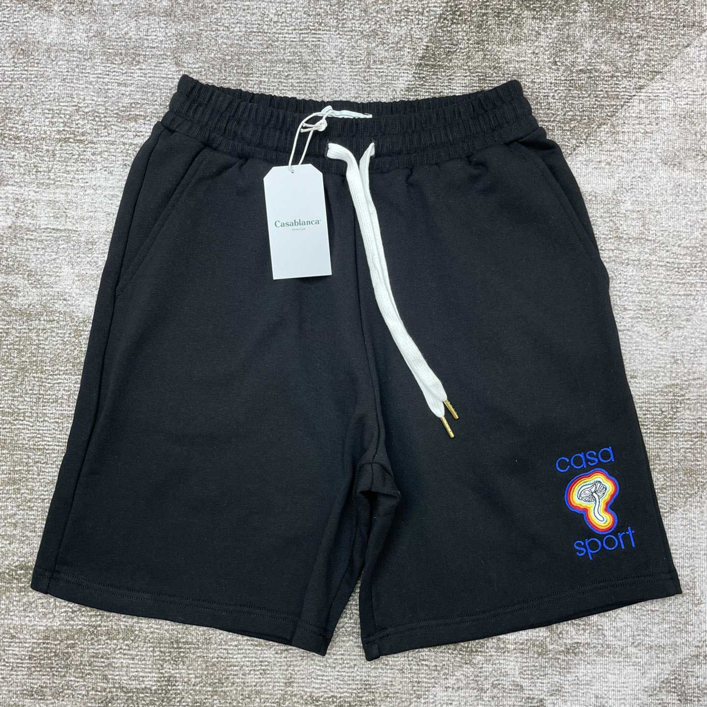 Casablanca Casa Sport Logo Sweat Shorts - everydesigner