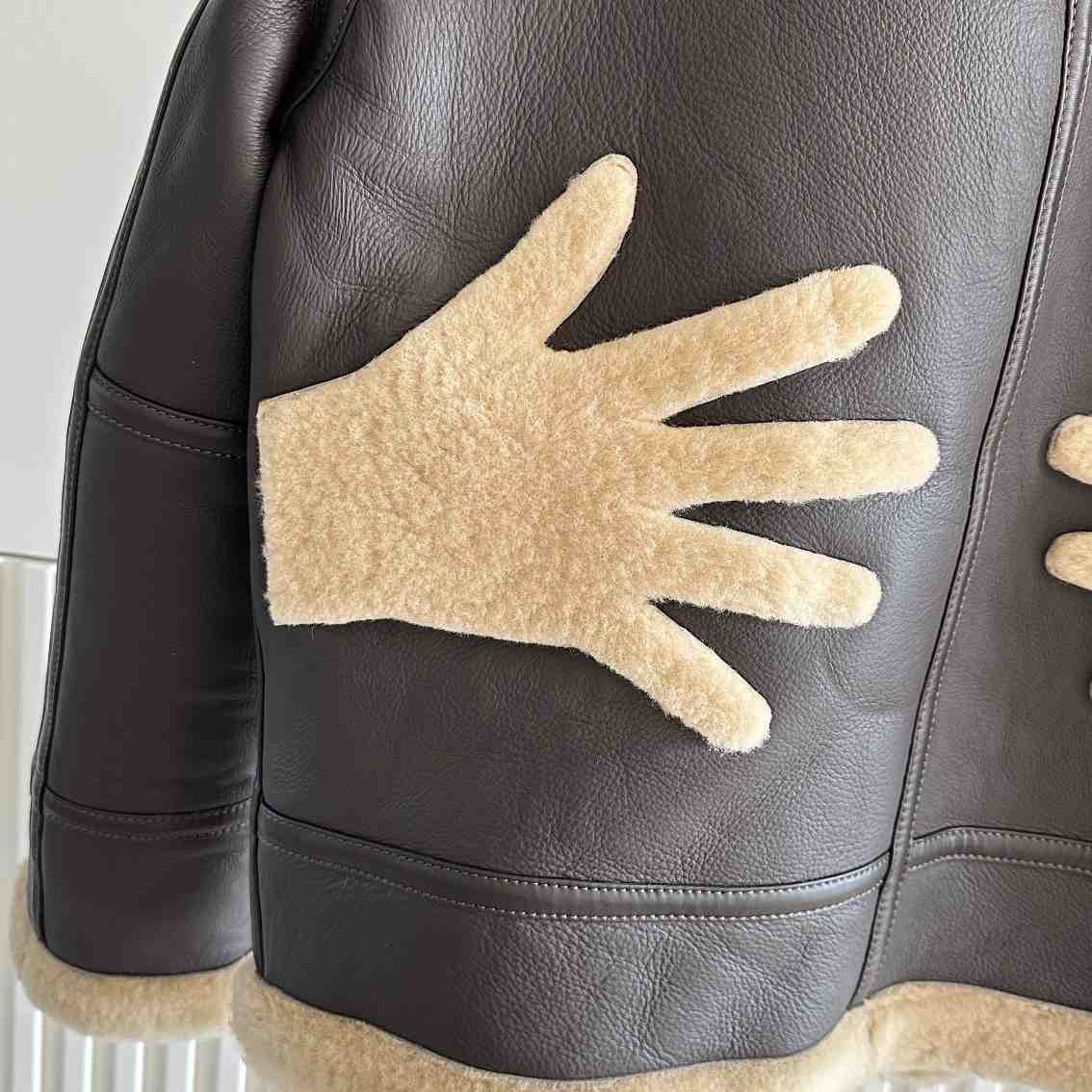 Moschino 'Hug Me' Leather Jacket - everydesigner