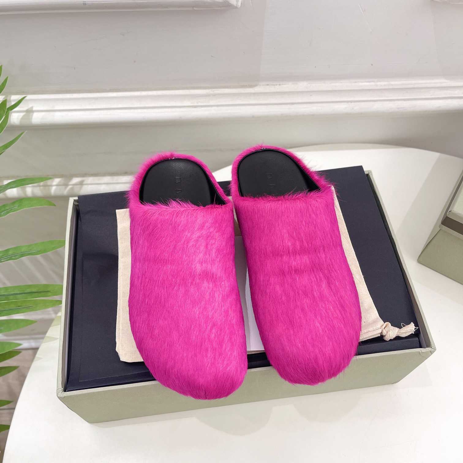 Marni Fussbett Slip-On Flat Mules - everydesigner