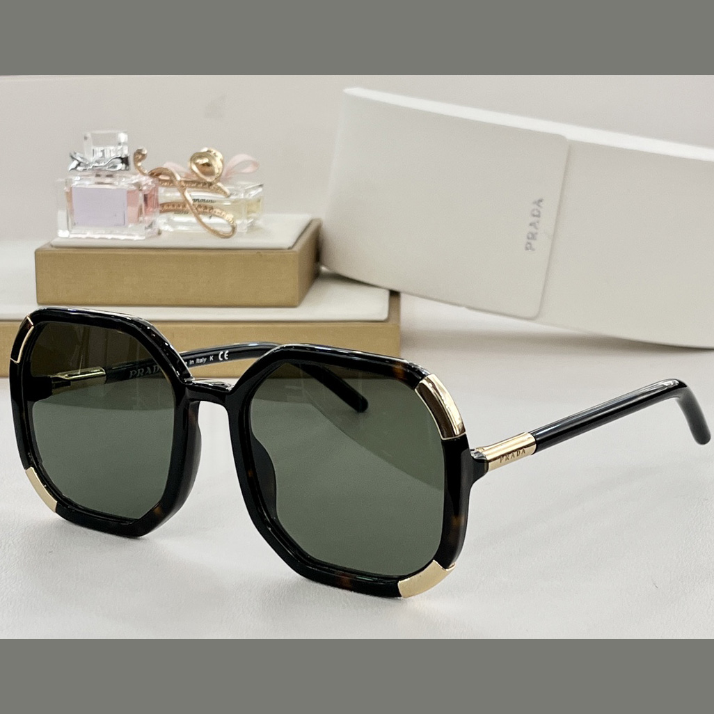 Prada Oversized-frame Tinted Sunglasses    SPR20X - everydesigner