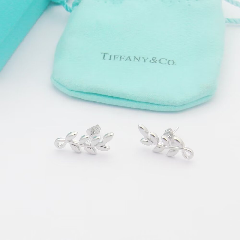 Tiffany&CO Olive Leaf Climber Earrings - everydesigner