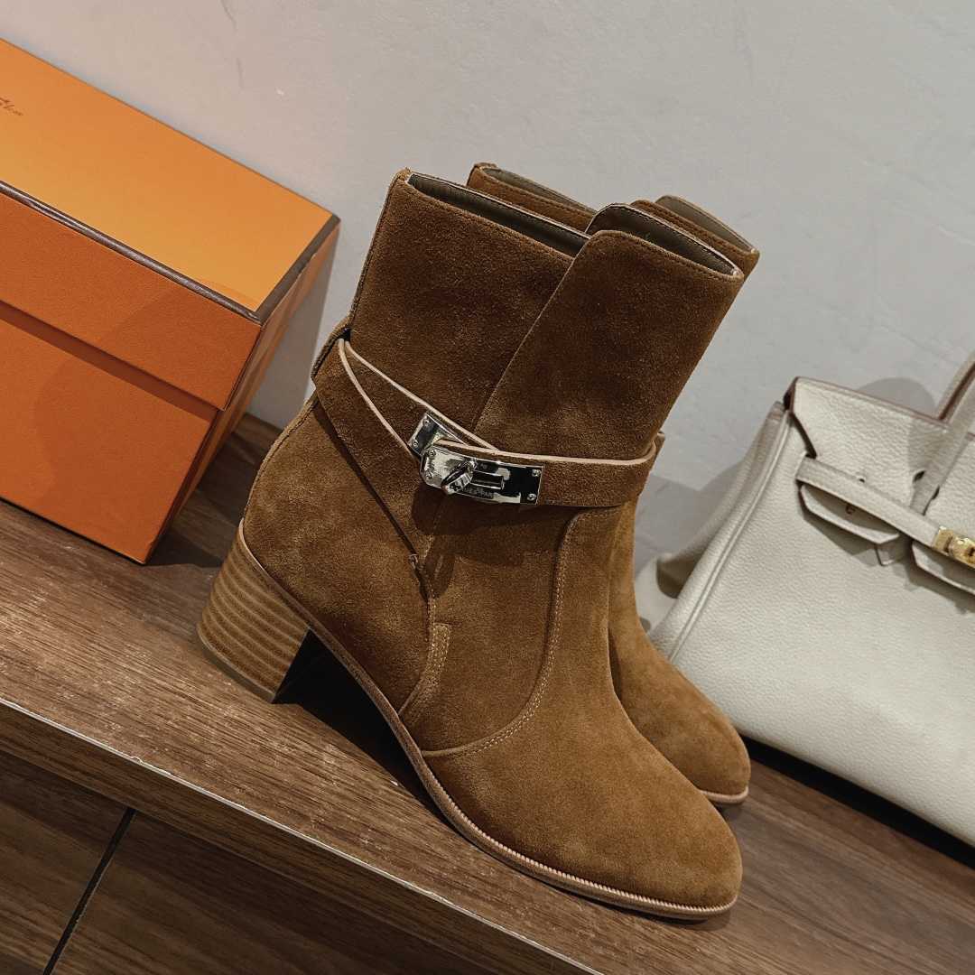 Hermes Frenchie 50 Ankle Boot - everydesigner