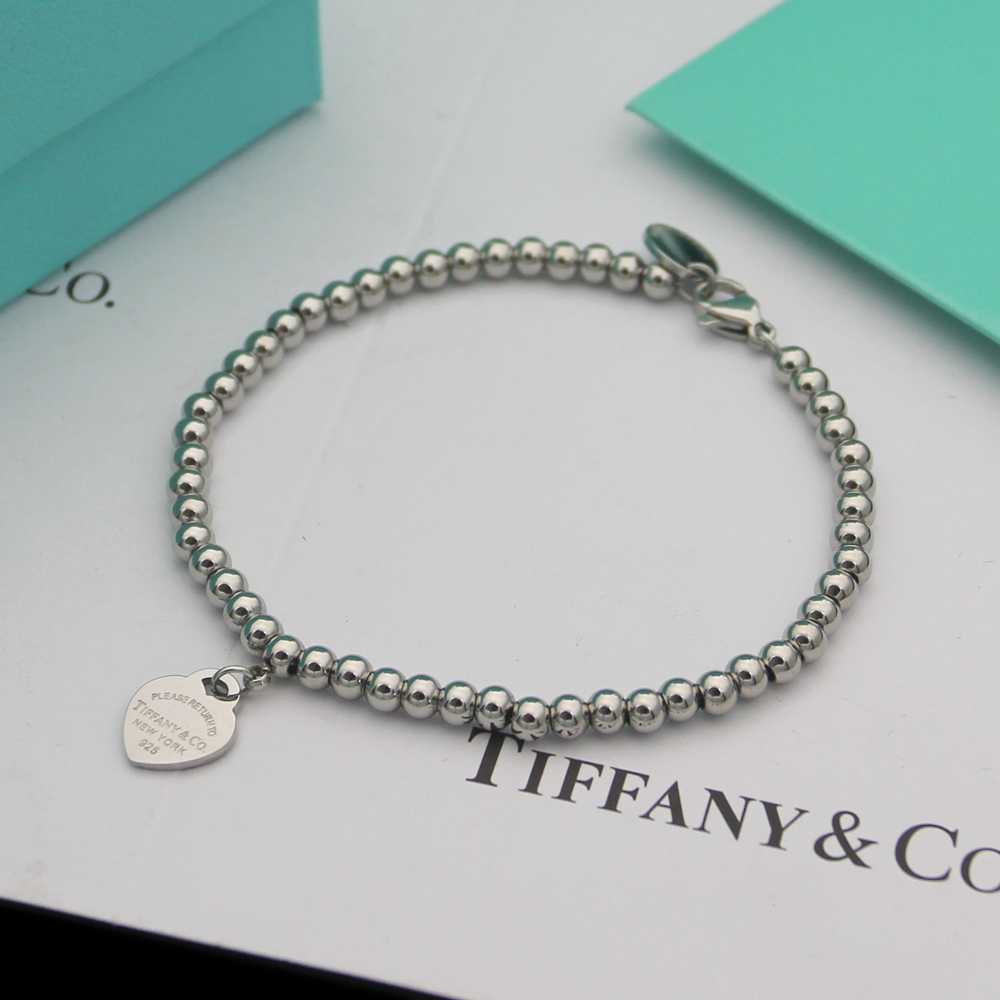 Tiffany&CO Heart Tag Bead Bracelet - everydesigner