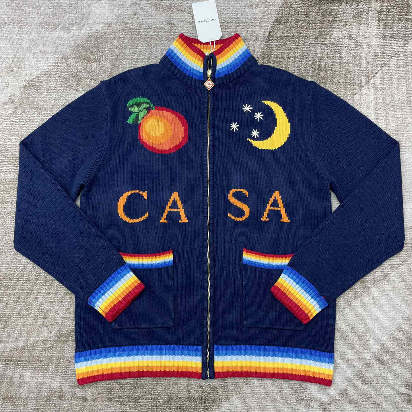 Casablanca Casa Club Knitted Jacket - everydesigner