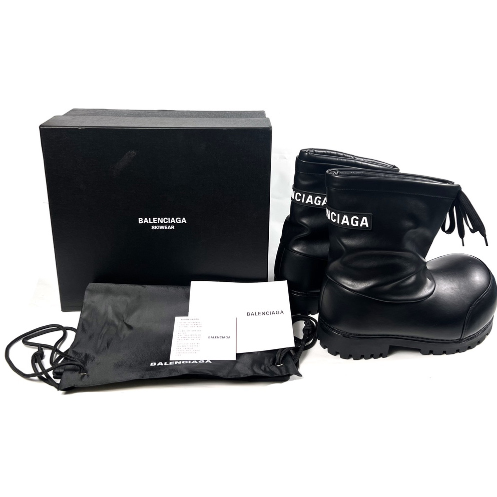 Balenciaga Alaska High Boot In Black - everydesigner