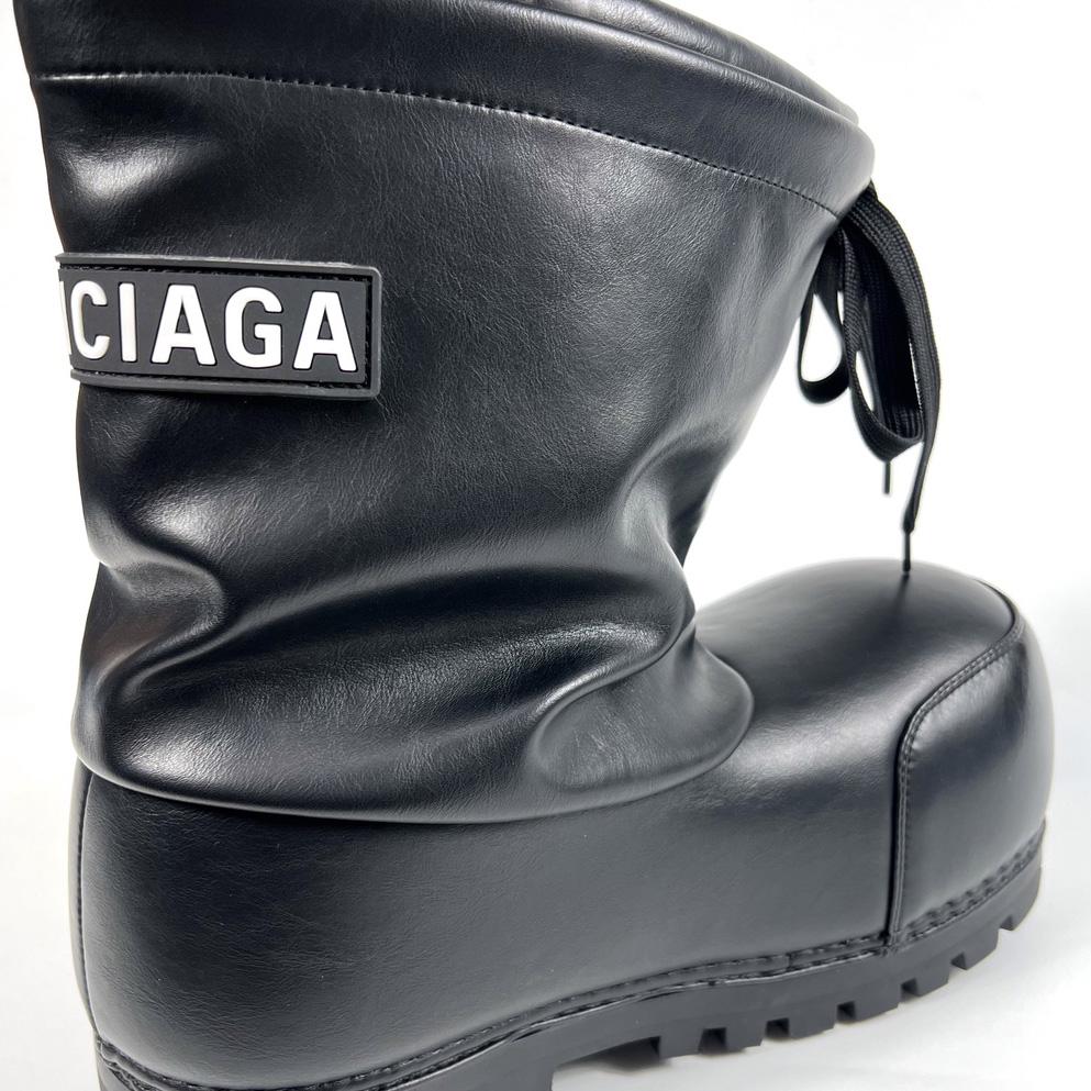 Balenciaga Alaska High Boot In Black - everydesigner