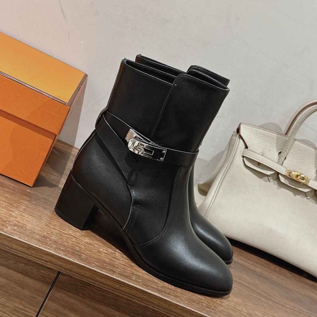 Hermes Frenchie 50 Ankle Boot - everydesigner