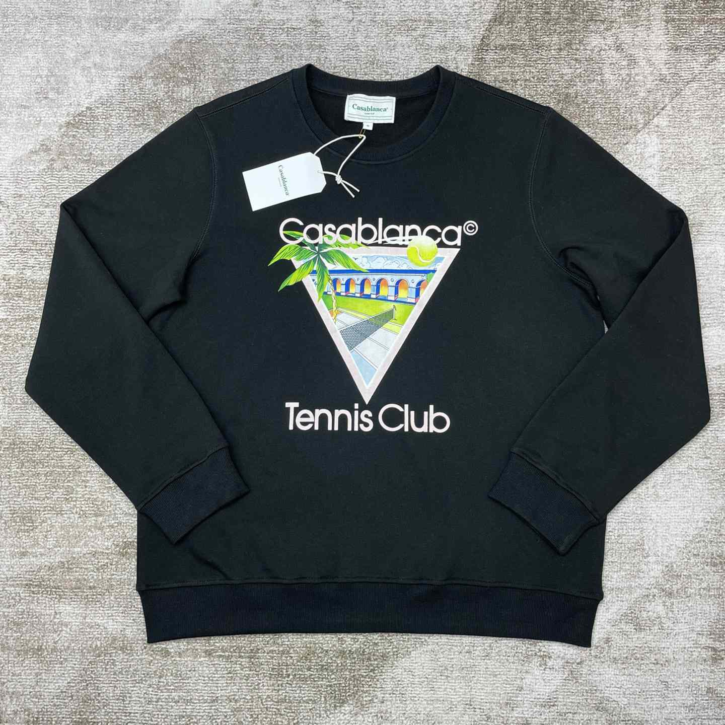 Casablanca Tennis Club Icon Sweatshirt - everydesigner