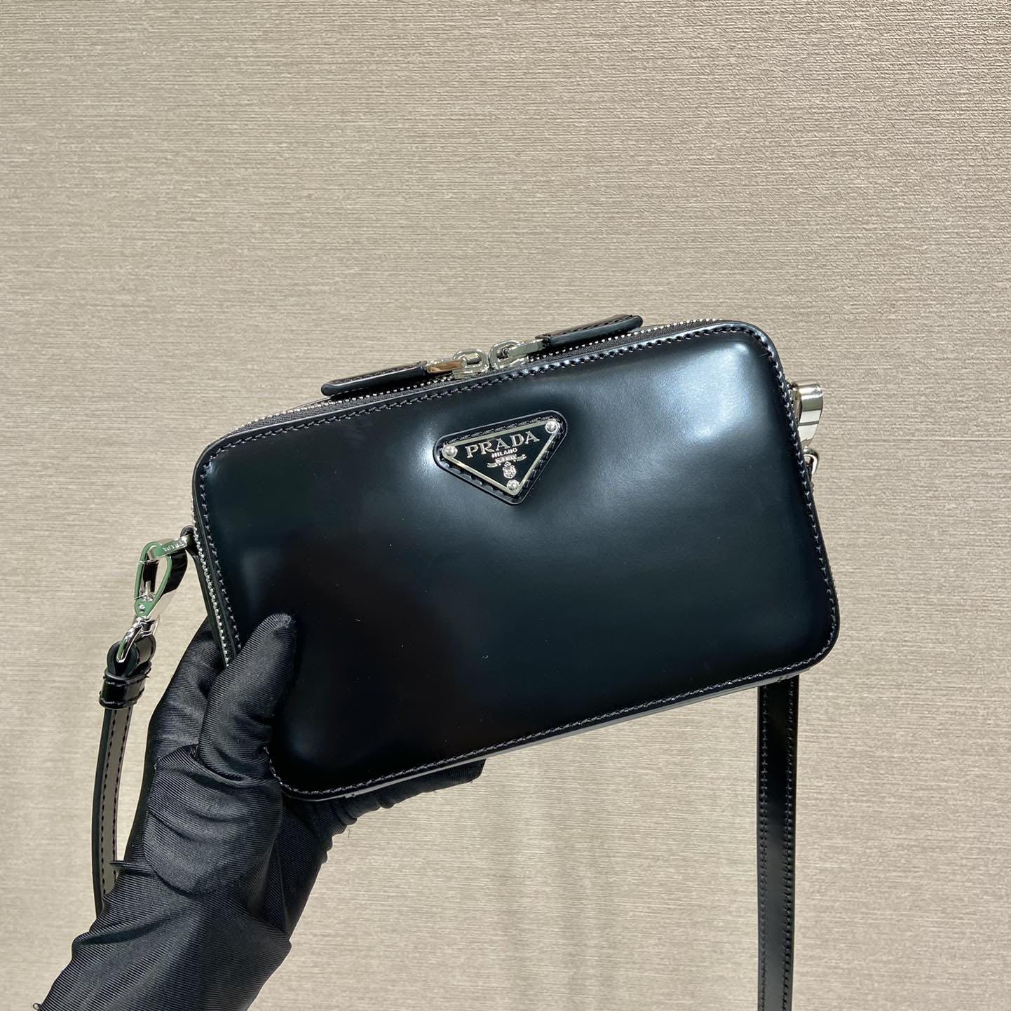 Prada Brique Brushed Leather Bag - everydesigner