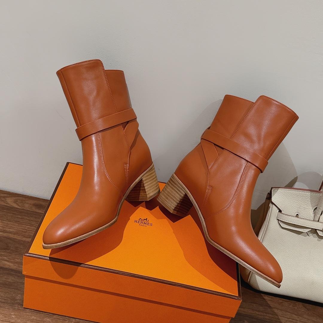 Hermes Frenchie 50 Ankle Boot - everydesigner