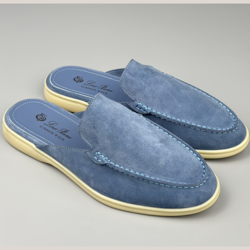 Loro Piana Babouche Walk Loafers - everydesigner