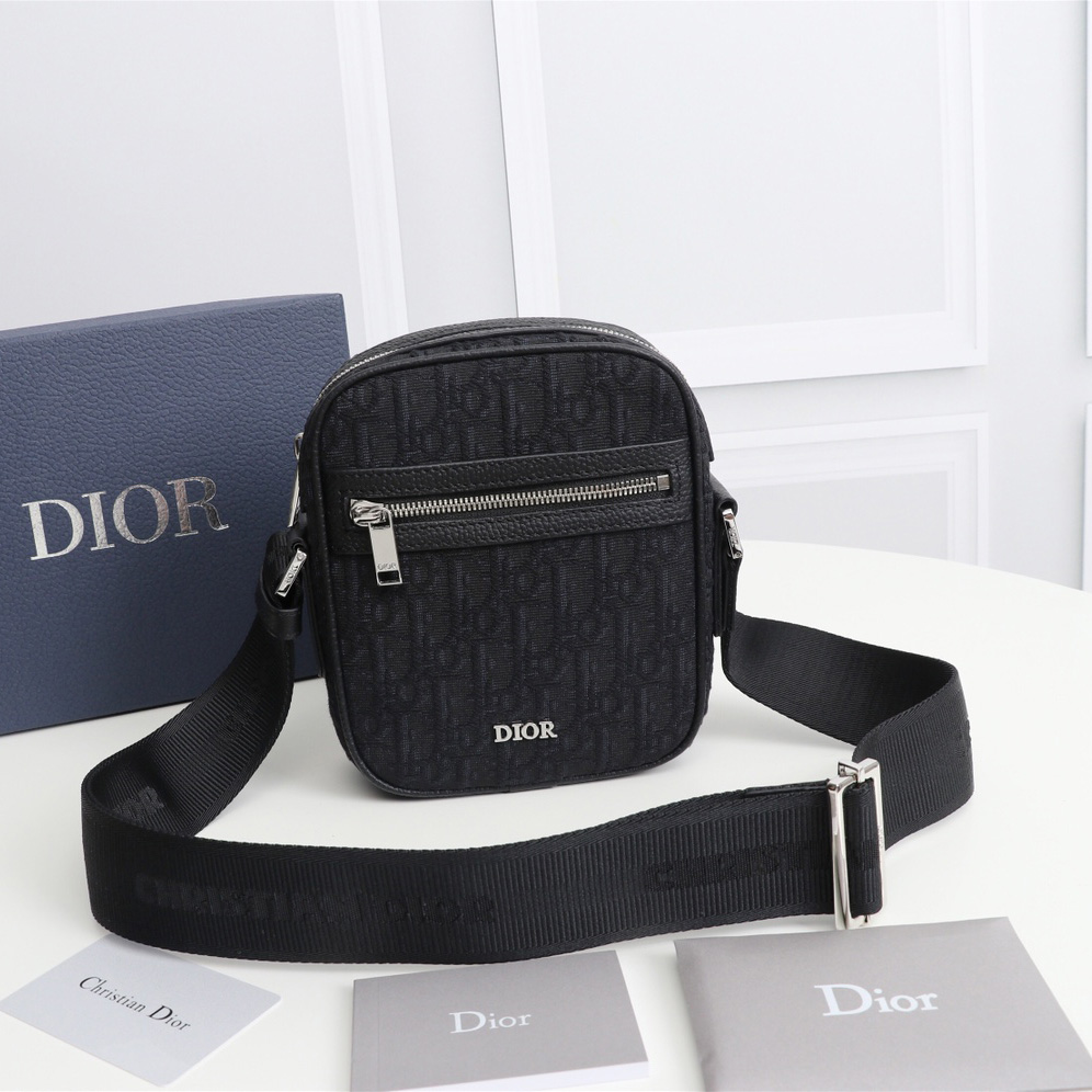 Dior Obique Messengers Bag(14.5- 18-6cm)  - everydesigner