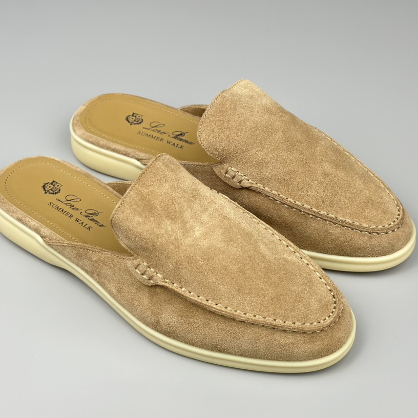 Loro Piana Babouche Walk Loafers - everydesigner