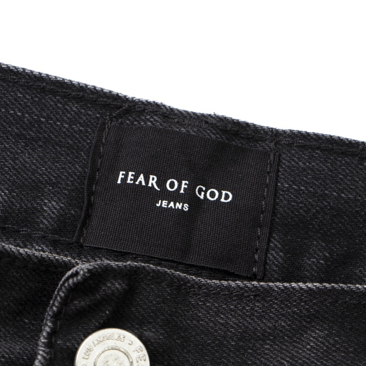 Fear Of God Denim Zip Detail Painters Selvedge Jeans - everydesigner