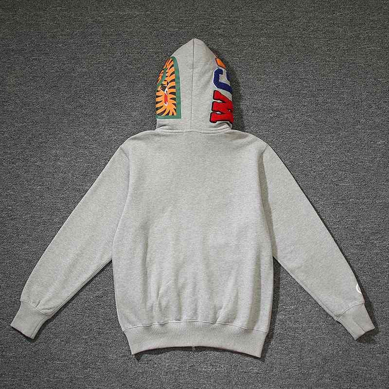 Bape Shark Zip Double Hoodie - everydesigner