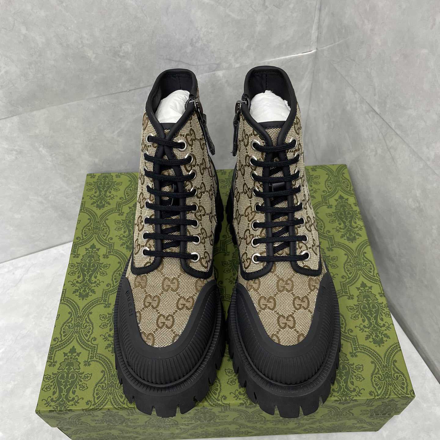 Gucci GG Canvas Boots  - everydesigner