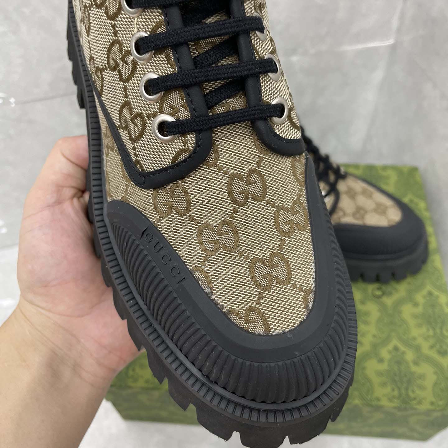 Gucci GG Canvas Boots  - everydesigner