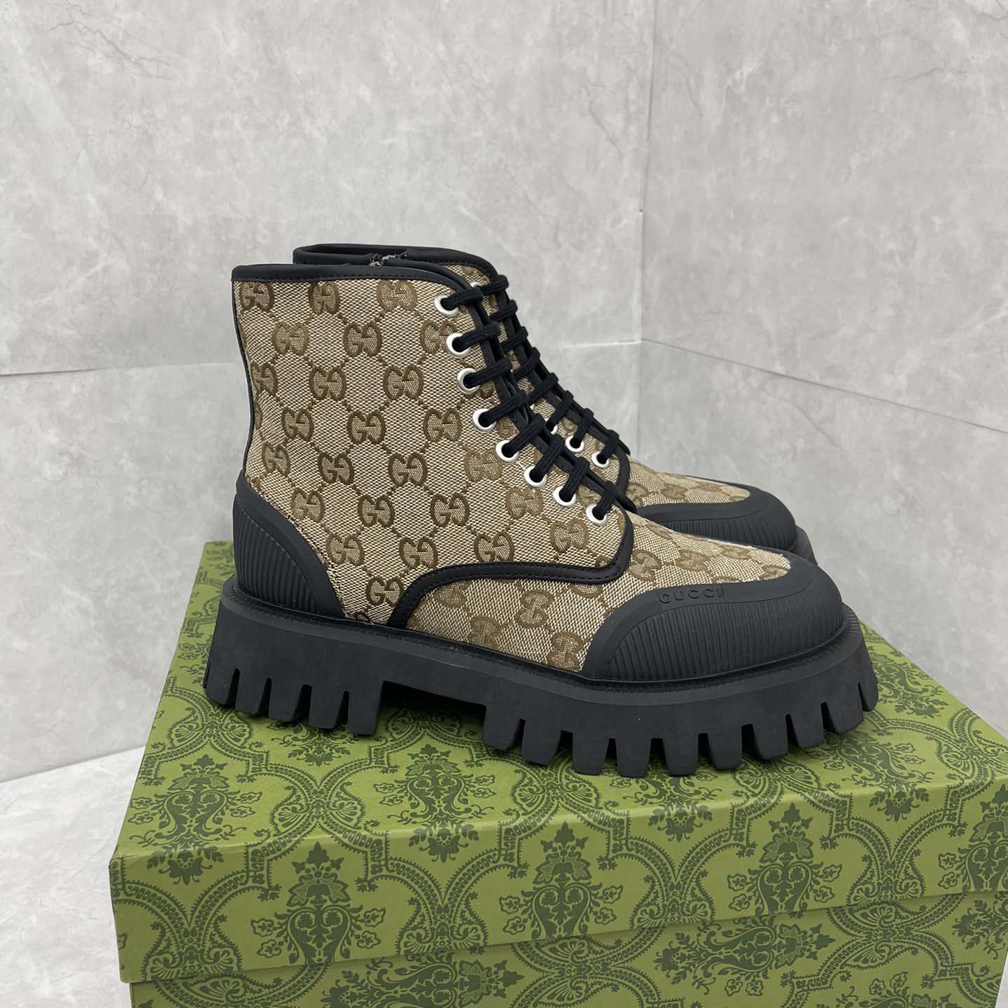 Gucci GG Canvas Boots  - everydesigner