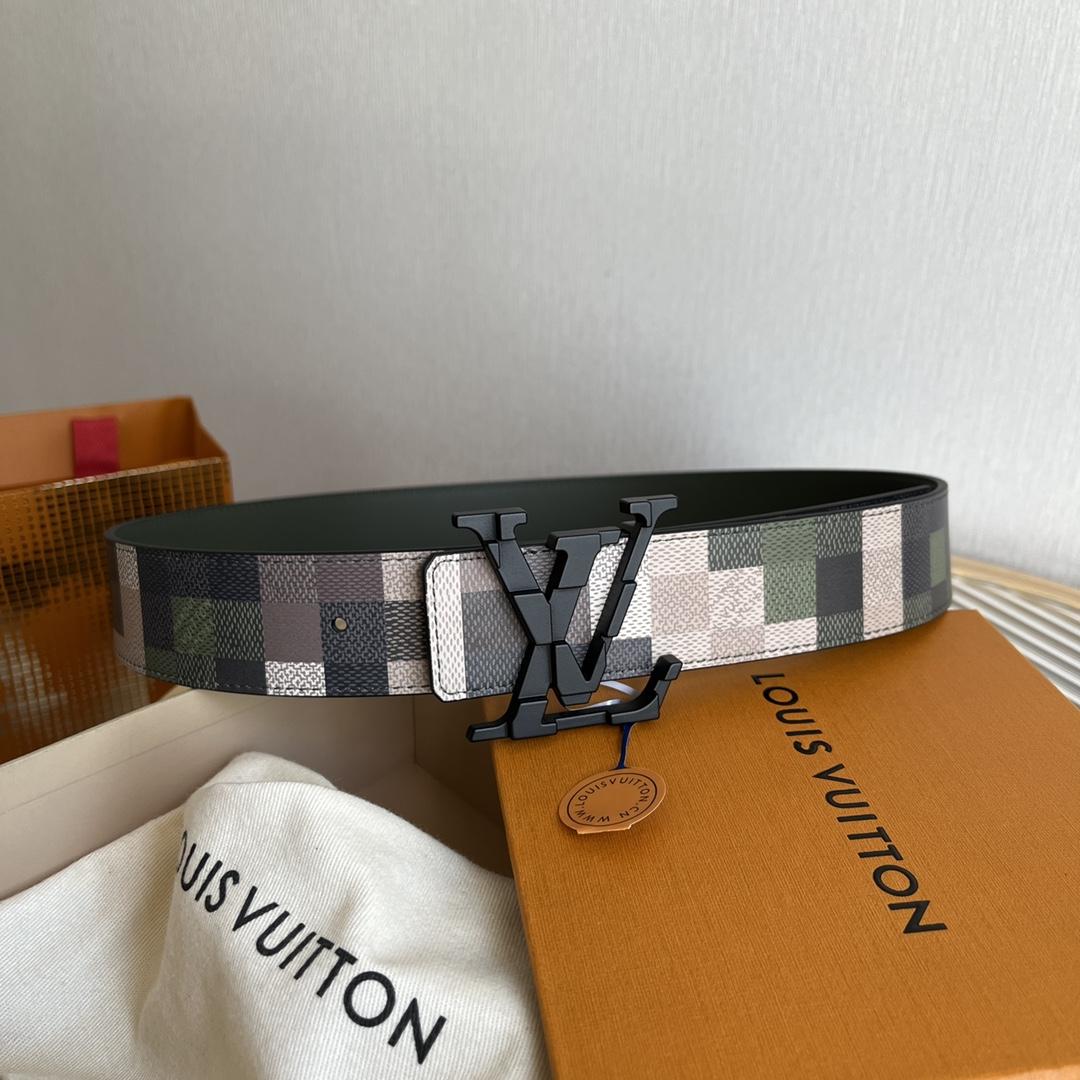 Louis Vuitton LV Mega Pixel 40mm Reversible Belt - everydesigner