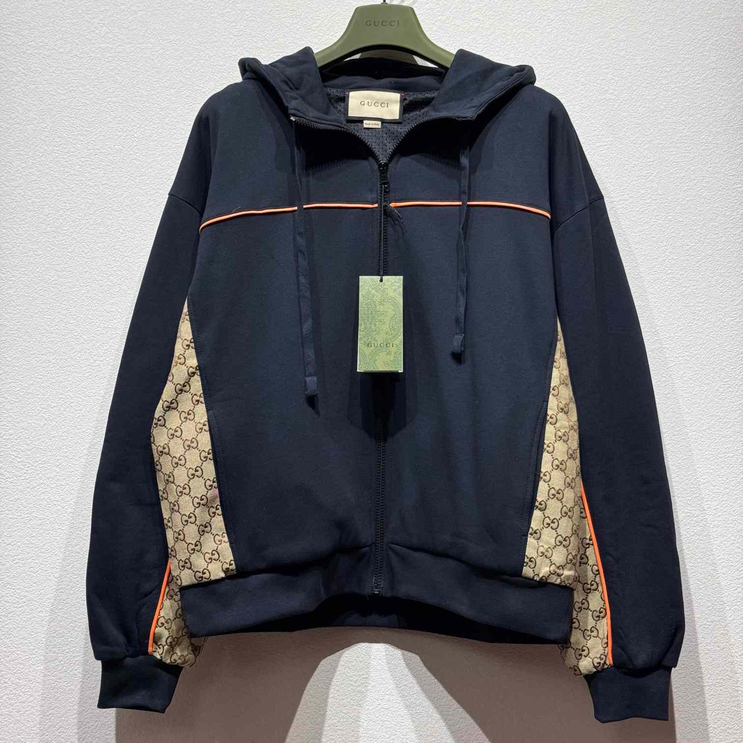 Gucci Cotton Jersey Zip Jacket - everydesigner