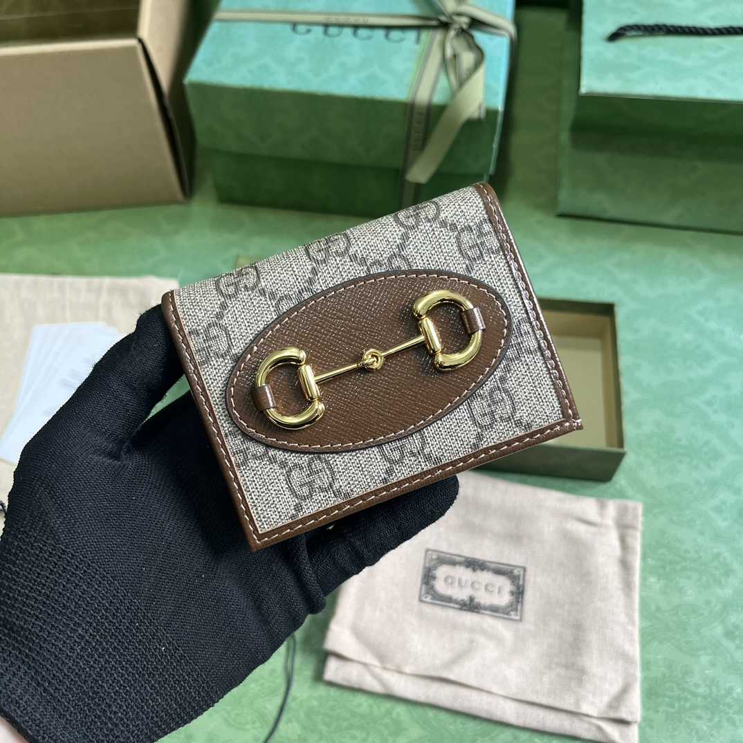 Gucci Horsebit 1955 Card Case Wallet - everydesigner