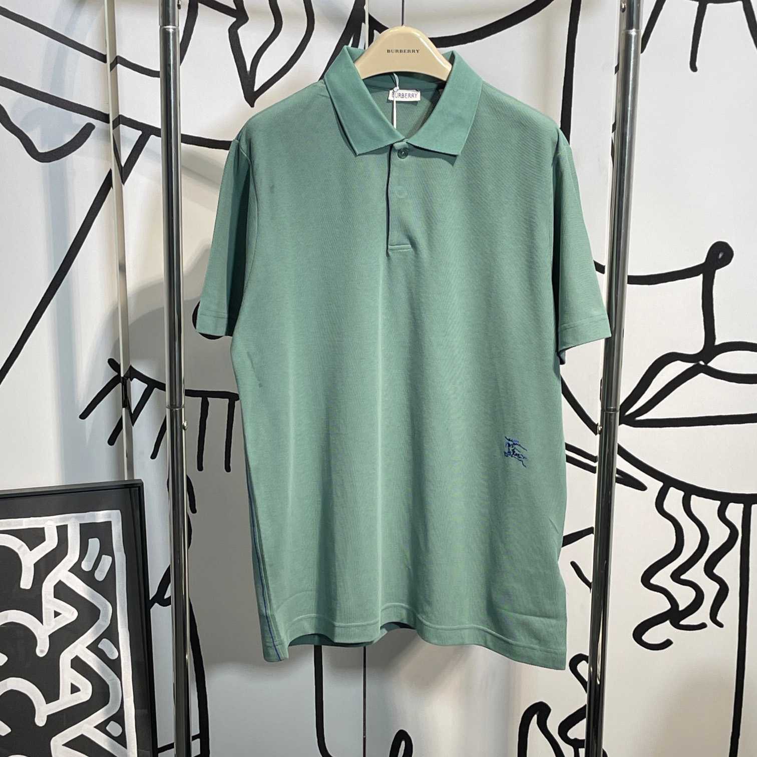 Burberry Cotton Polo Shirt   - everydesigner