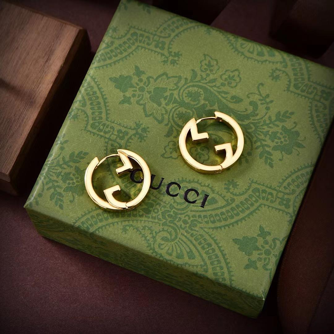 Gucci Blondie Hoop Earrings - everydesigner