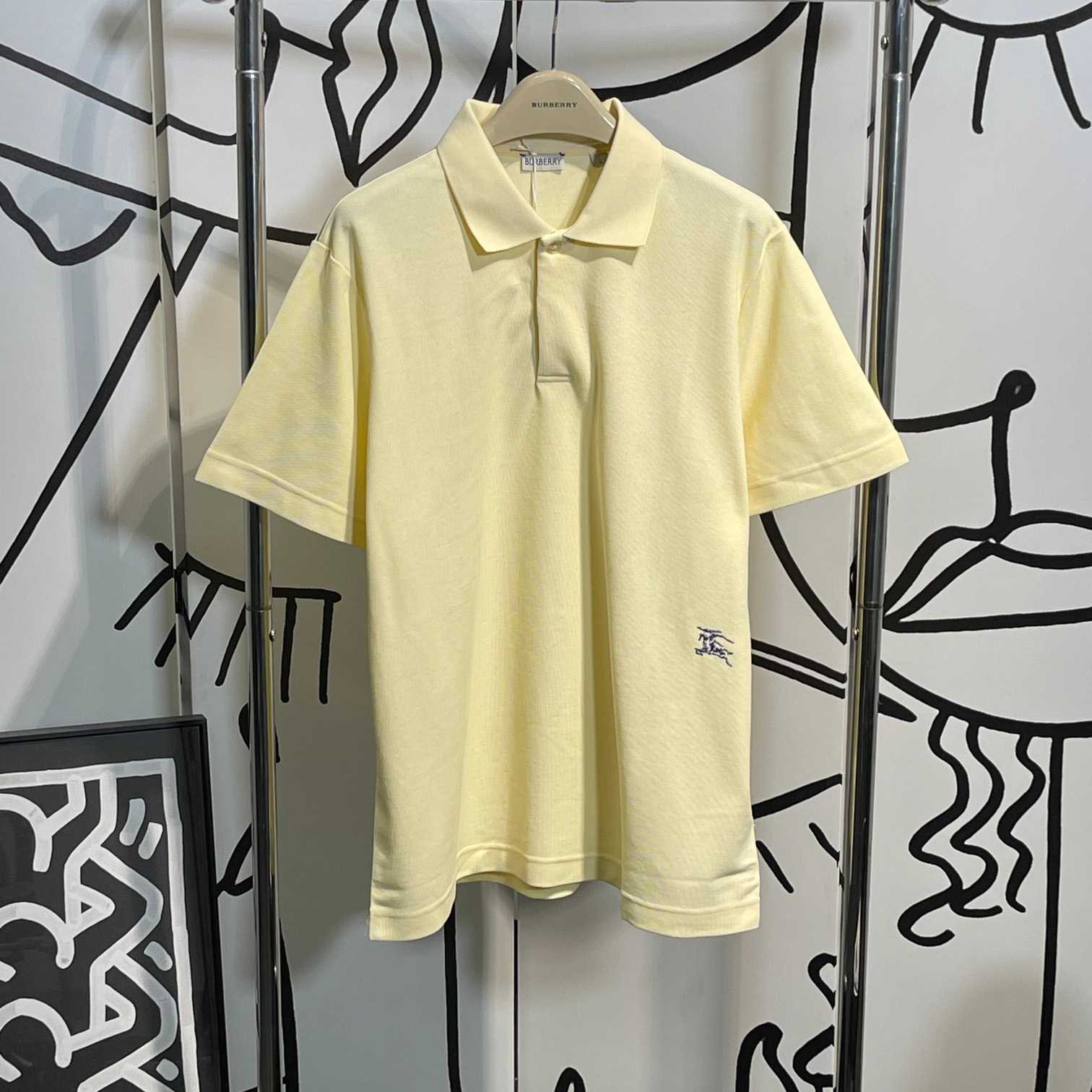 Burberry Cotton Polo Shirt   - everydesigner