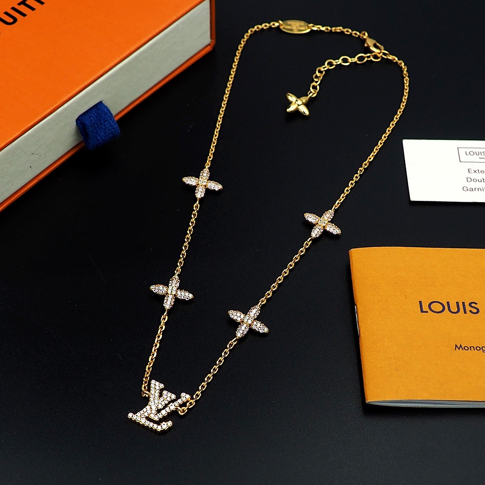 Louis Vuitton LV Iconic Tresor Necklace     M01480 - everydesigner