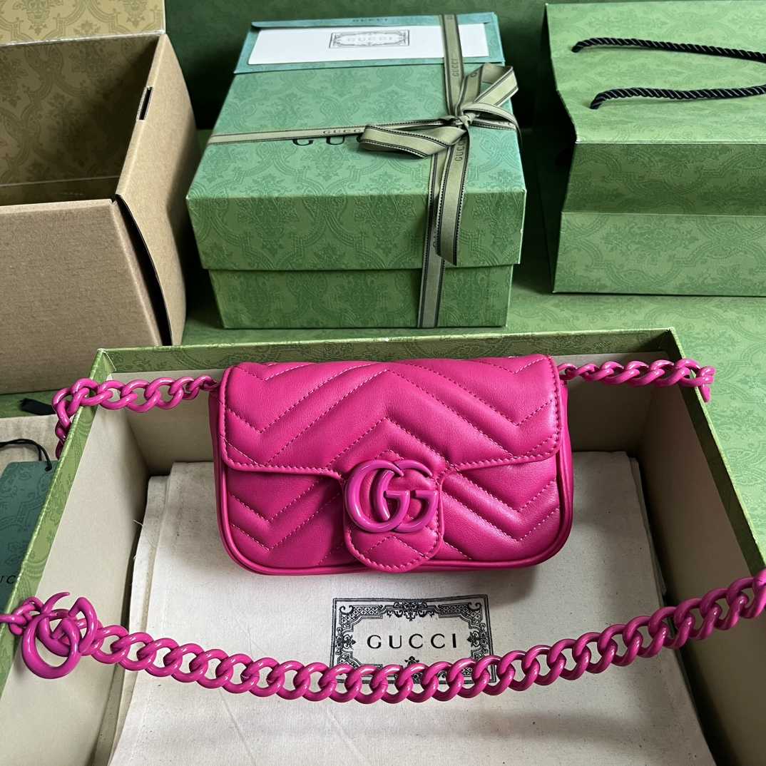 Gucci GG Marmont Belt Bag(16.5-10.2-5.1CM) - everydesigner