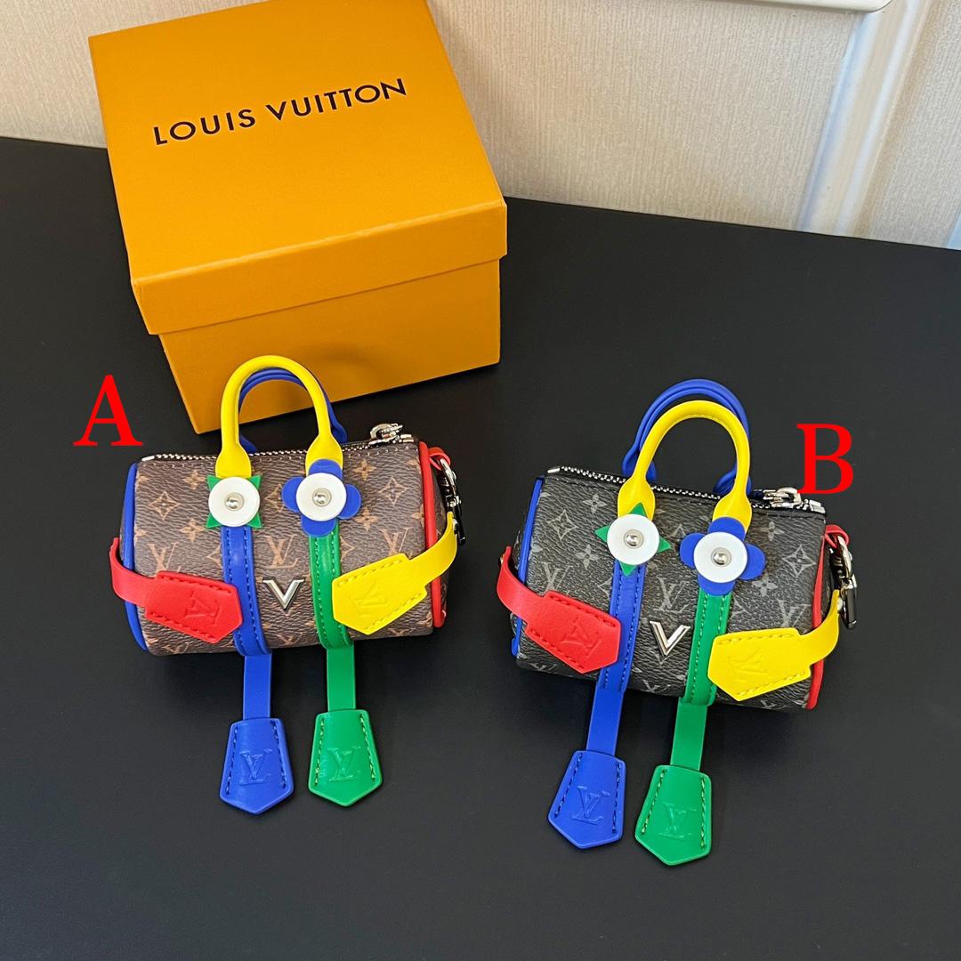 Louis Vuitton Mister Keepall Key Holder And Bag Charm    - everydesigner