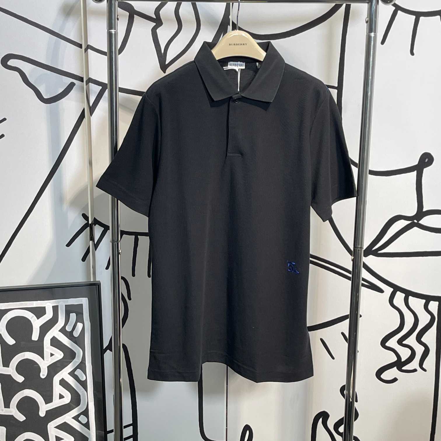 Burberry Cotton Polo Shirt   - everydesigner