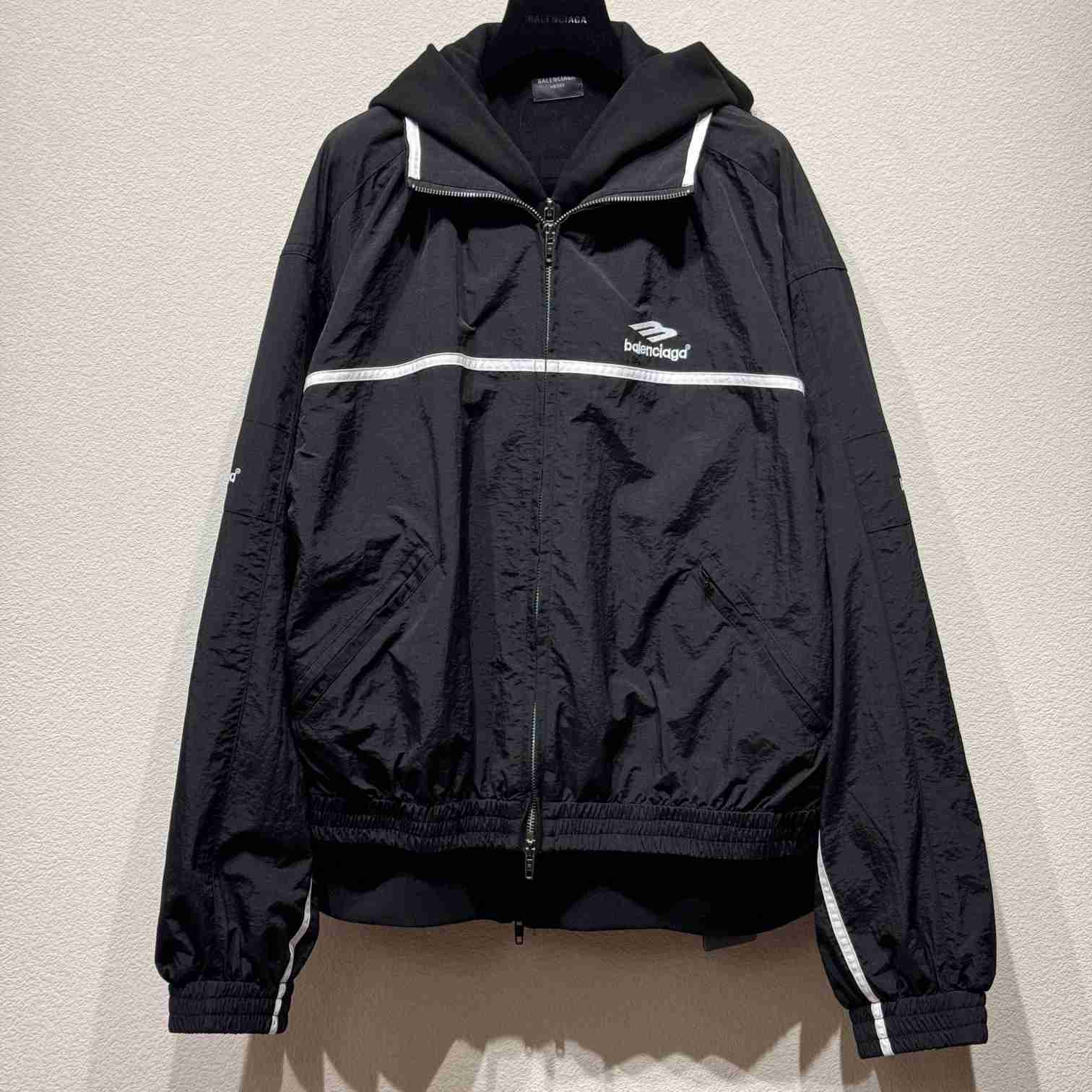 Balenciaga 3B Sports Runway Layered Tracksuit Jacket - everydesigner