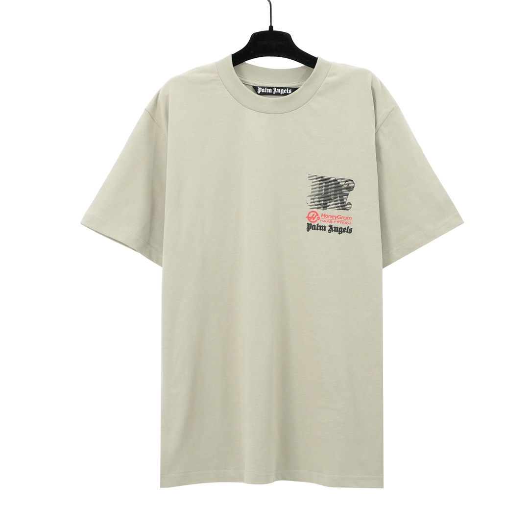  Palm Angels x Haas Racing Club Cotton T-shirt - everydesigner