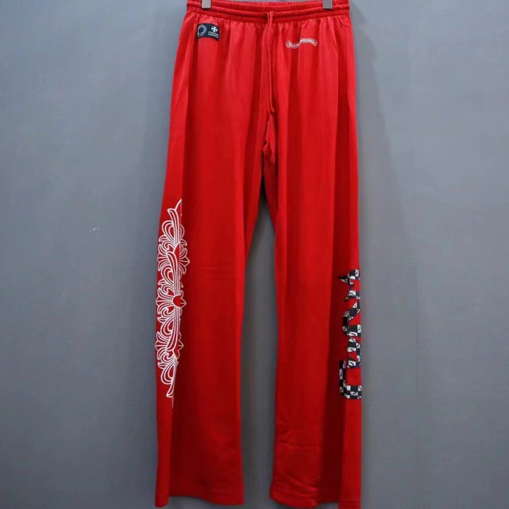 Chrome Hearts Exclusive MATTY BOY '99 FORM' Red Jersey Pants - everydesigner