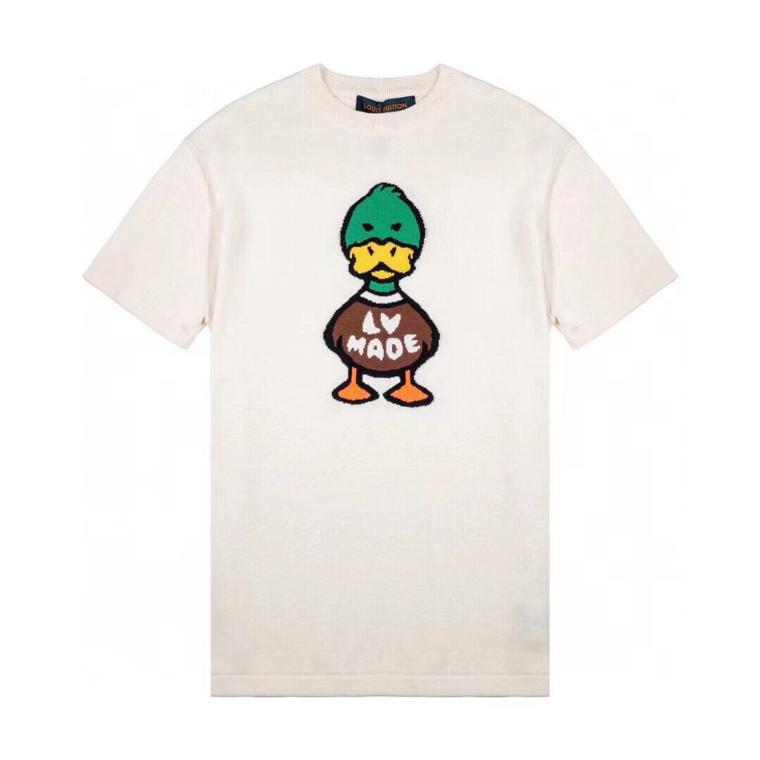 Louis Vuitton Nigo Cotton T-shirt - everydesigner