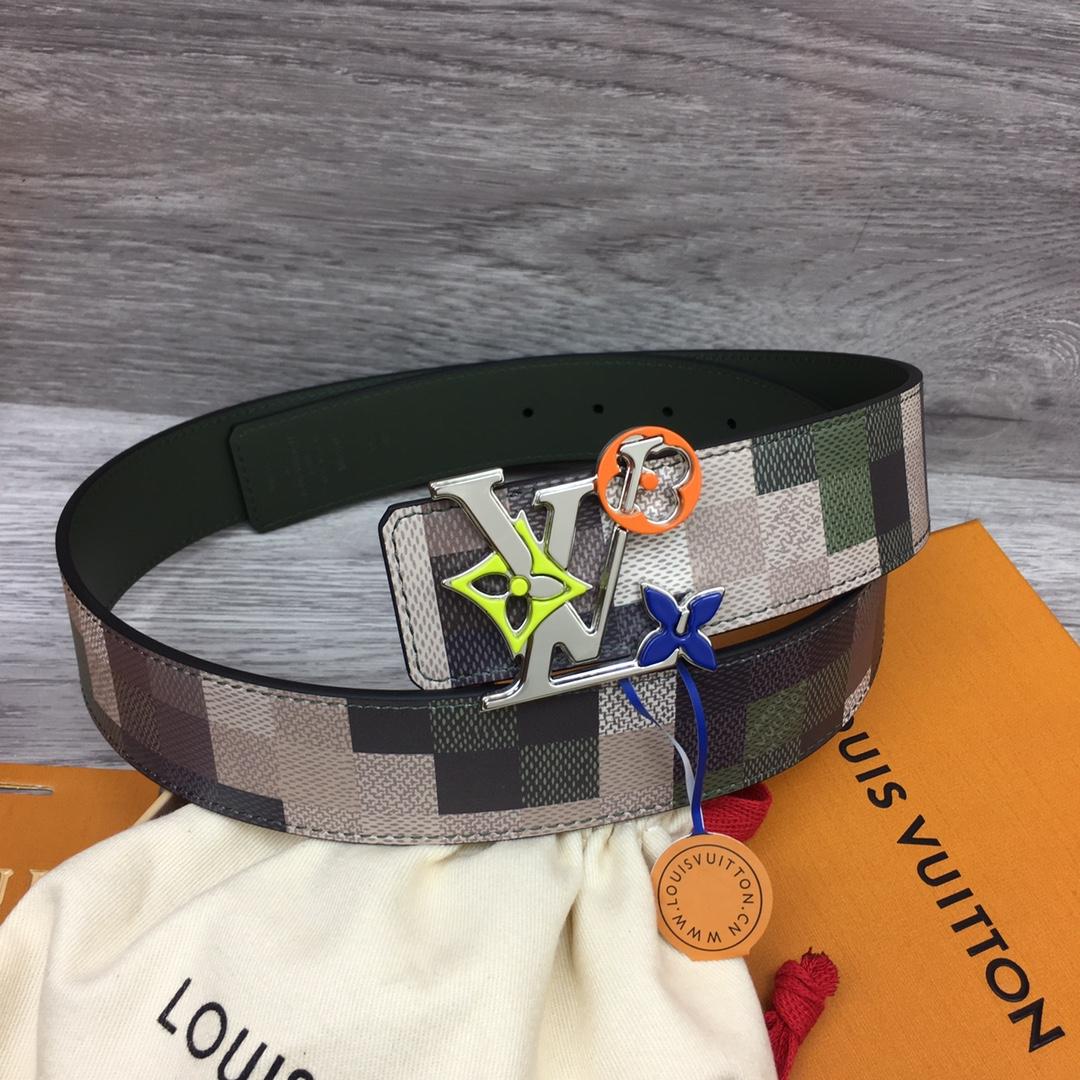 LV Blossom 40mm Reversible Belt - everydesigner