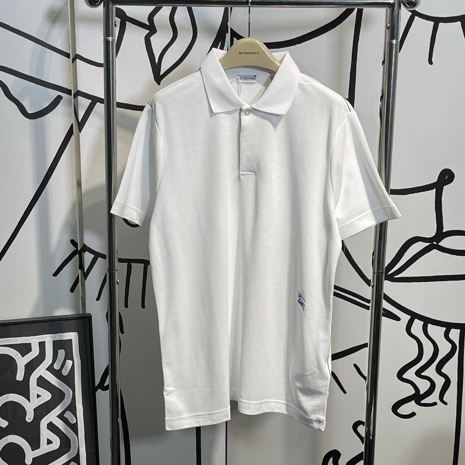 Burberry Cotton Polo Shirt   - everydesigner