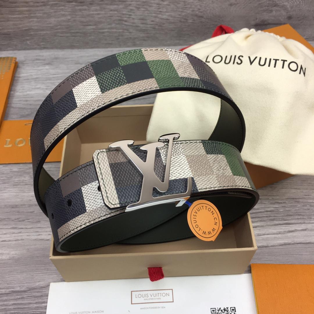 Louis Vuitton LV Mega Pixel 40mm Reversible Belt - everydesigner