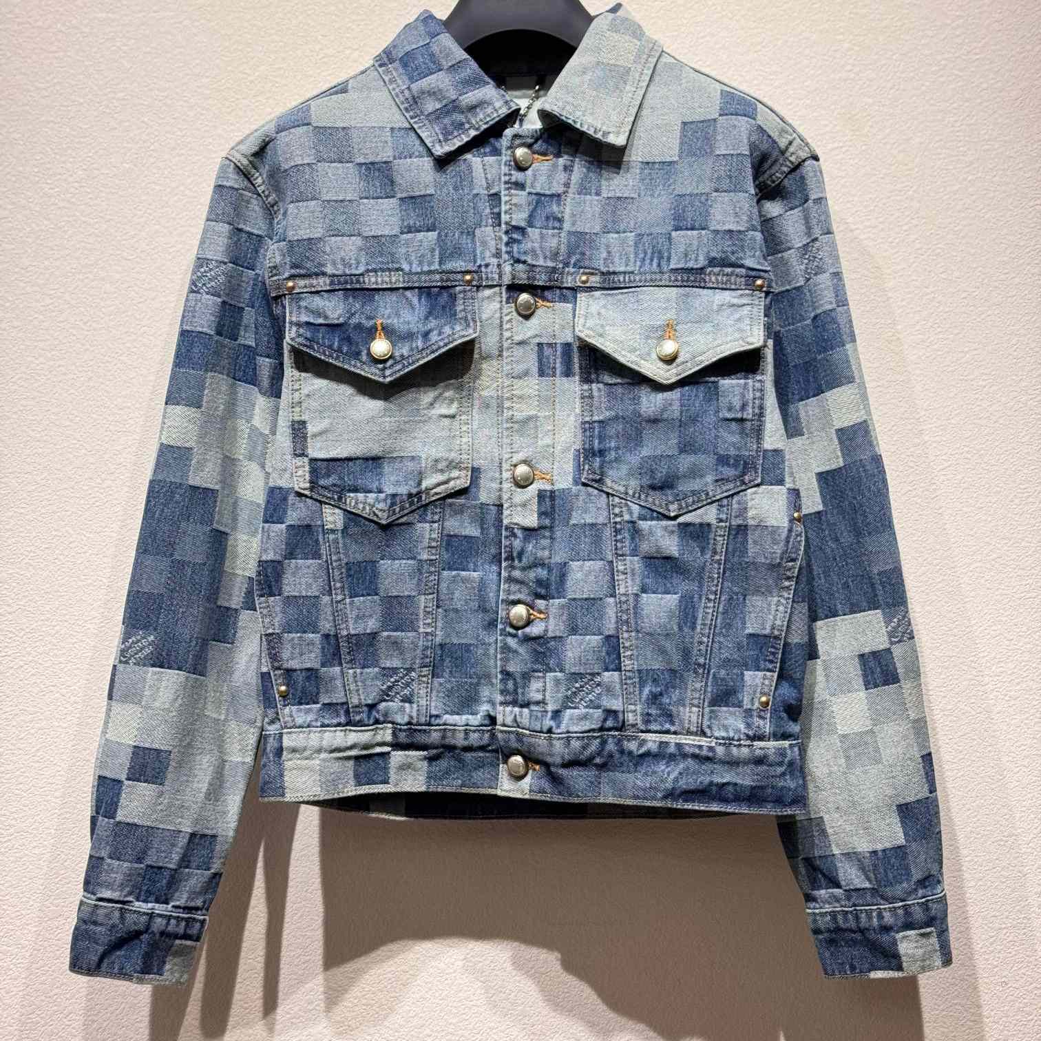 Louis Vuitton Damier Classic Denim Jacket    1AFHUX - everydesigner