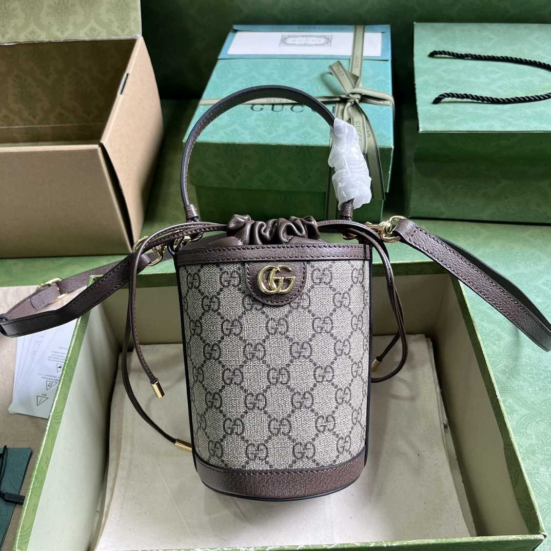 Gucci Ophidia Mini Bucket Bag  (11.5-20-8cm) - everydesigner