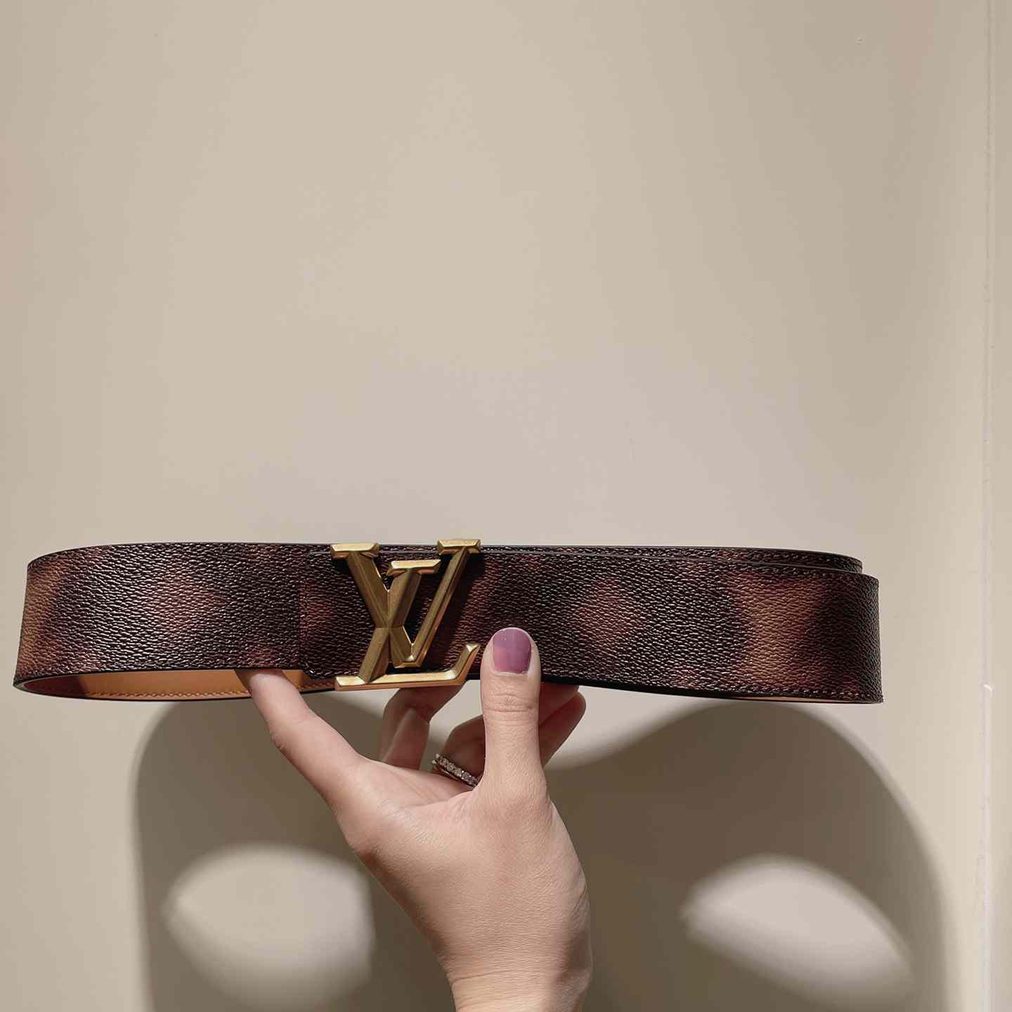 Louis Vuitton LV Pyramide This Is Not MNG 40mm Reversible Belt   - everydesigner