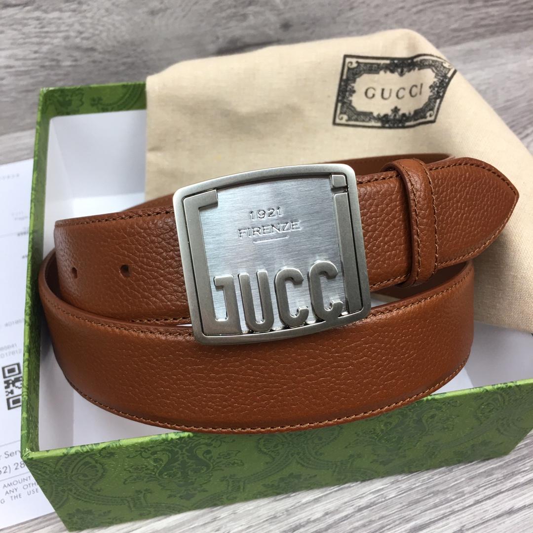 Gucci Leather Belt  35mm - everydesigner