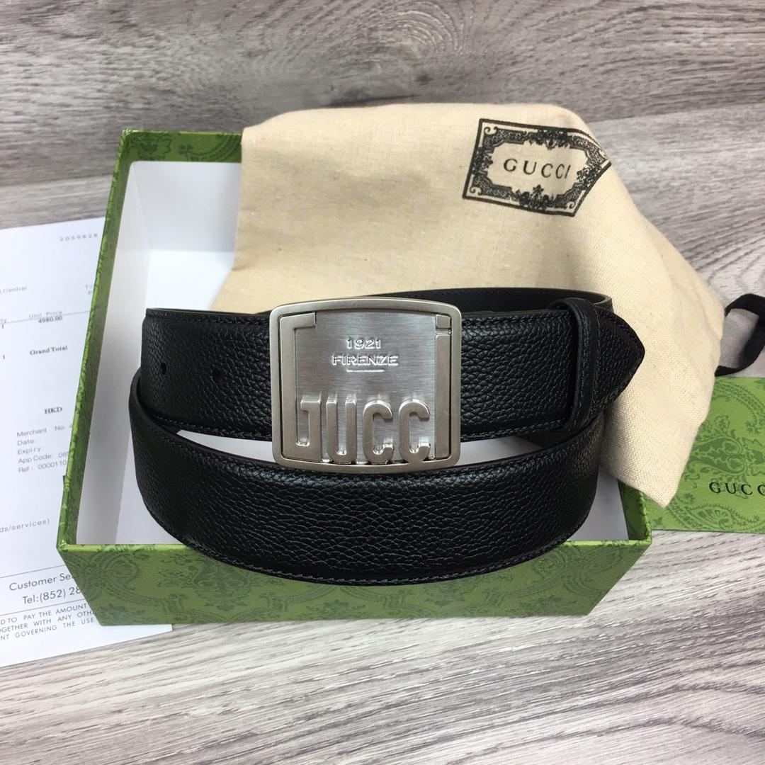 Gucci Leather Belt  35mm - everydesigner