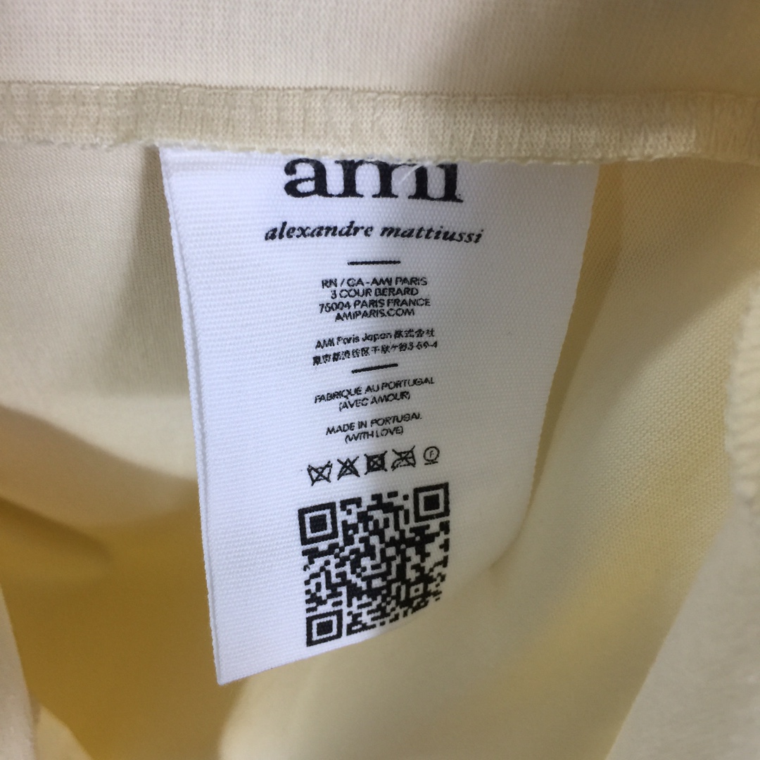 Ami Paris T-shirt In Cotton Jersey - everydesigner