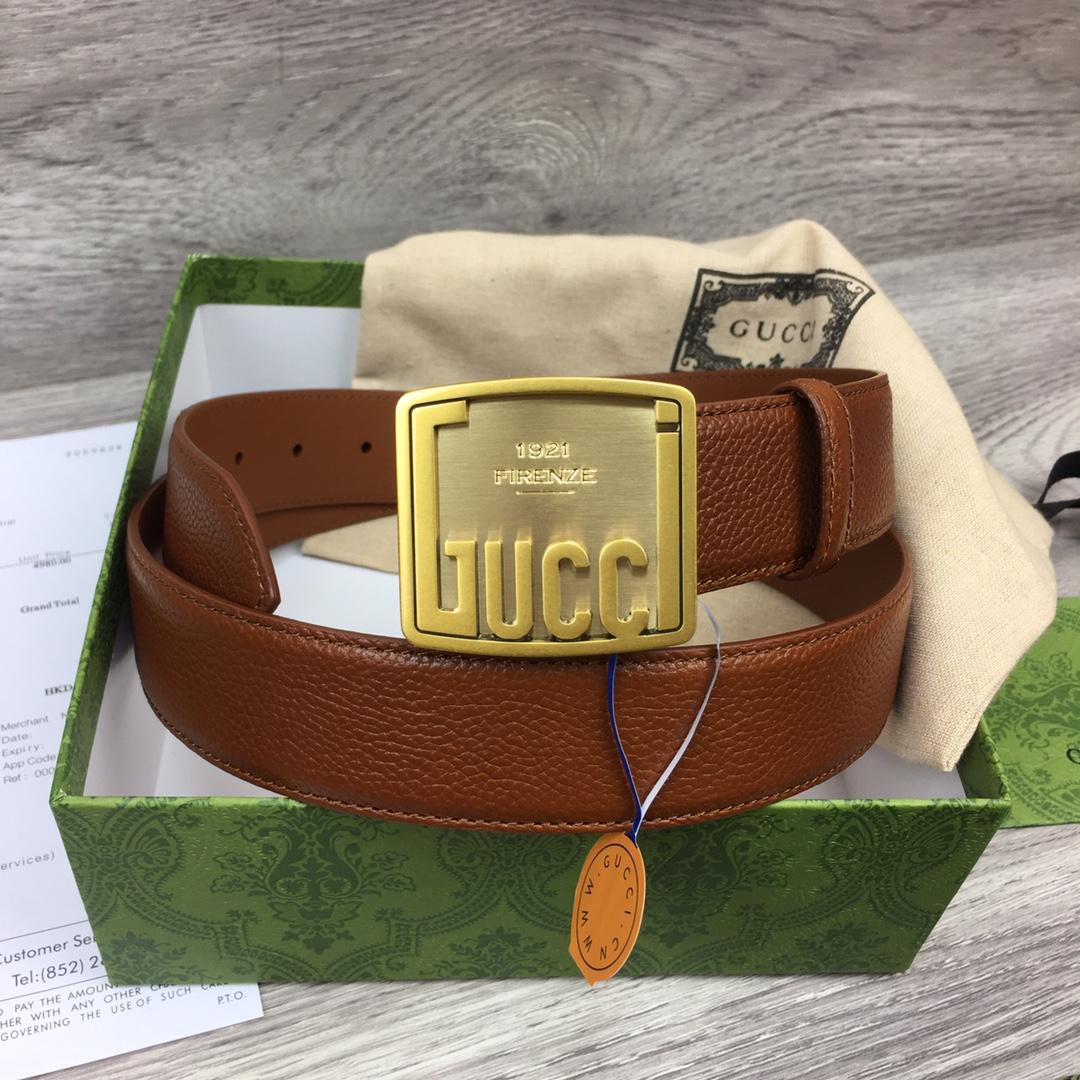 Gucci Leather Belt  35mm - everydesigner