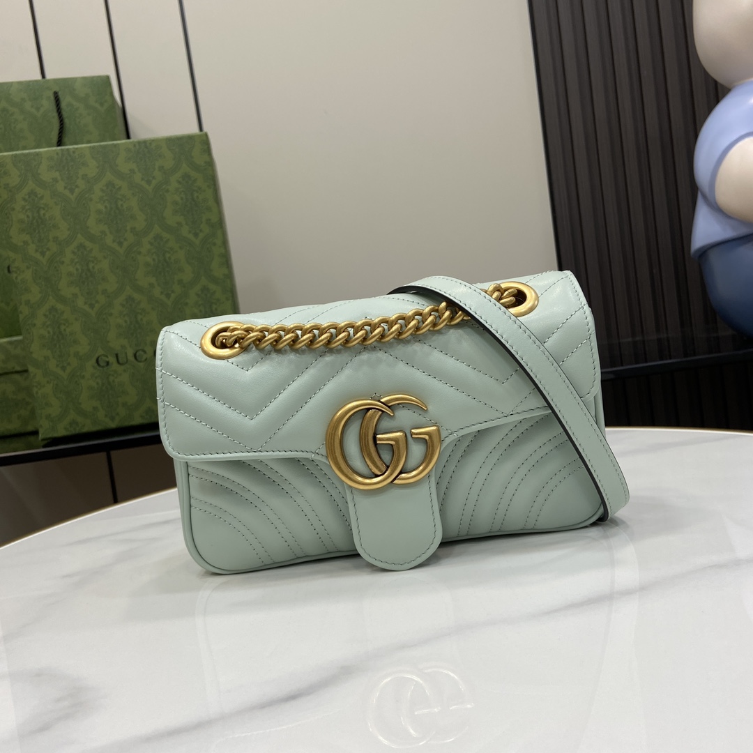 Gucci GG Marmont Matelassé Mini Bag - everydesigner