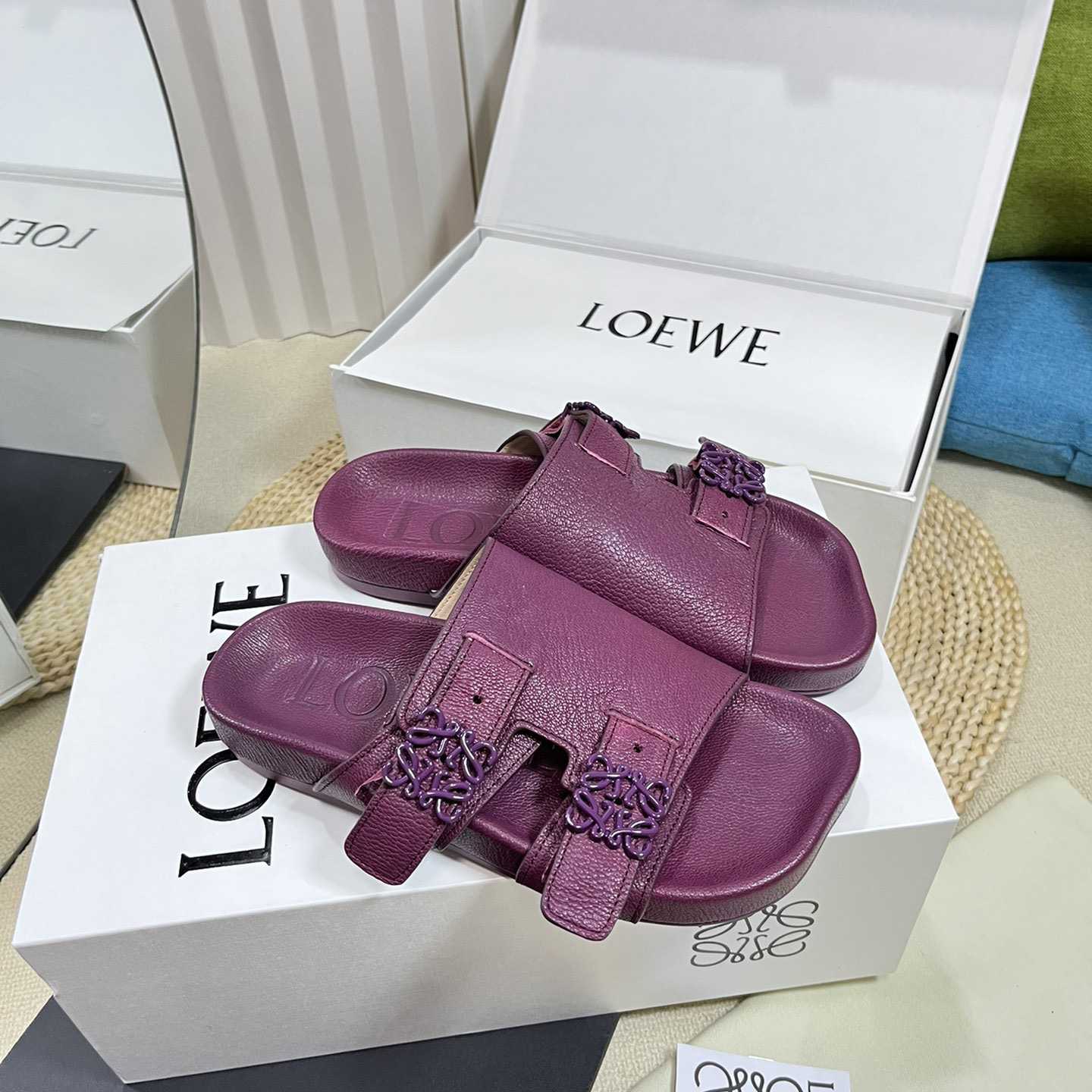 Loewe Ease slide In Goatskin - everydesigner