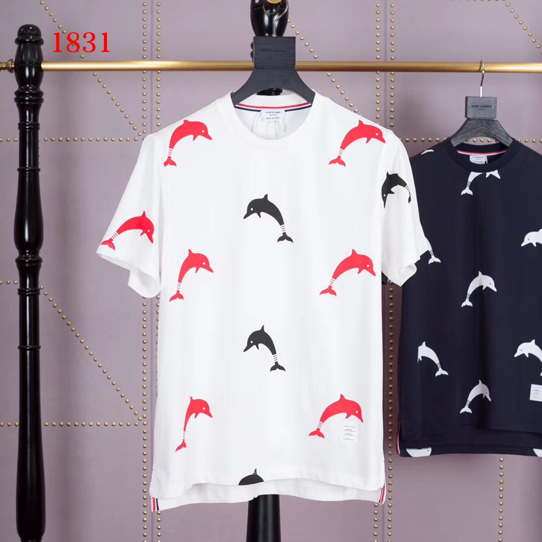 Thom Browne Dolphin Print T-shirt     1831 - everydesigner