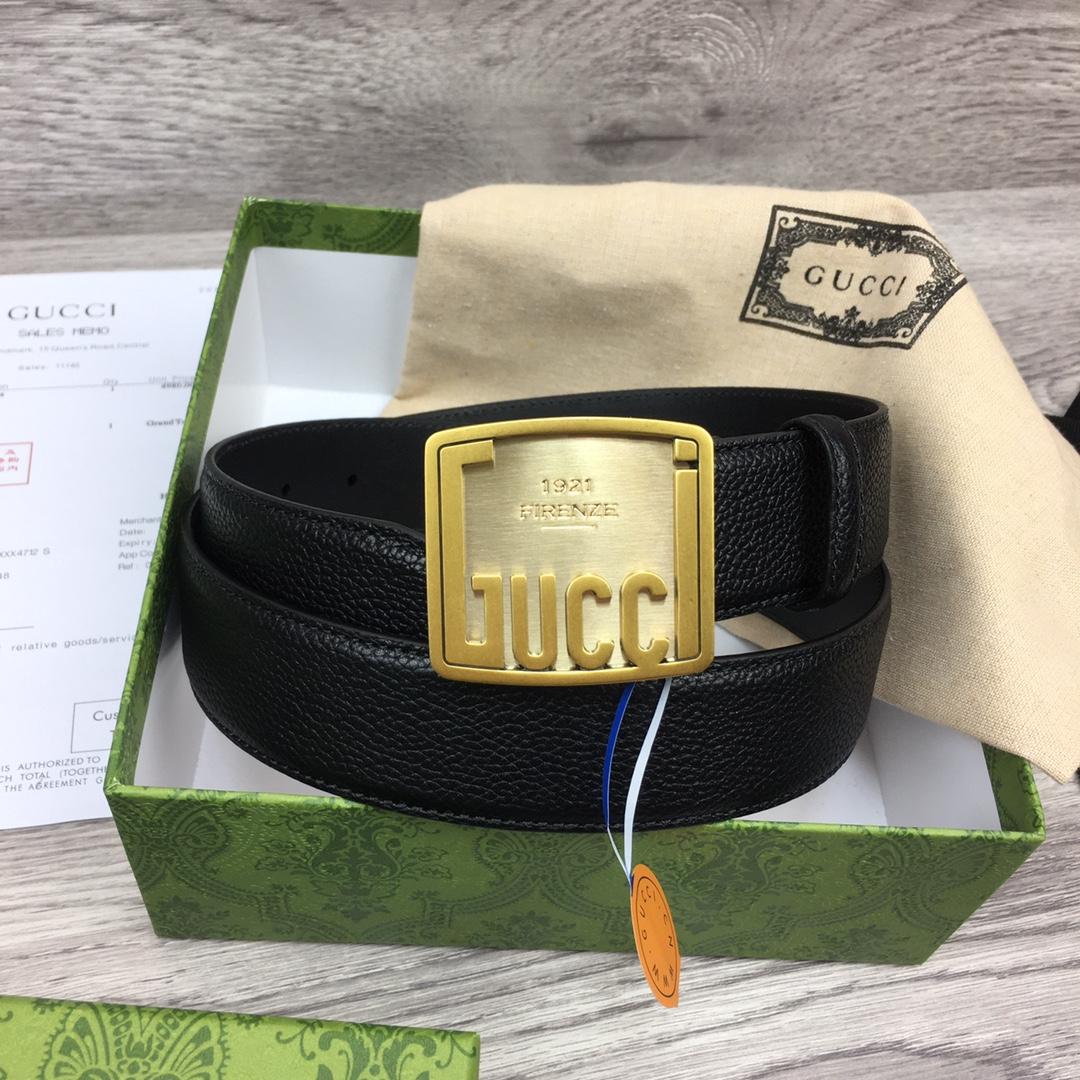 Gucci Leather Belt  35mm - everydesigner